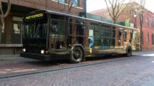 Defender Tulsa 9 - Tulsa Party Bus Rentals & Rates - Party Express Bus Rentals in Tulsa, OK - Party Express Bus