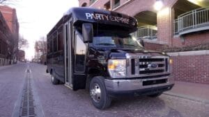 Tulsa Bus Phantom 2 - Tulsa Party Bus Rentals & Rates - Party Express Bus Rentals in Tulsa, OK - Party Express Bus
